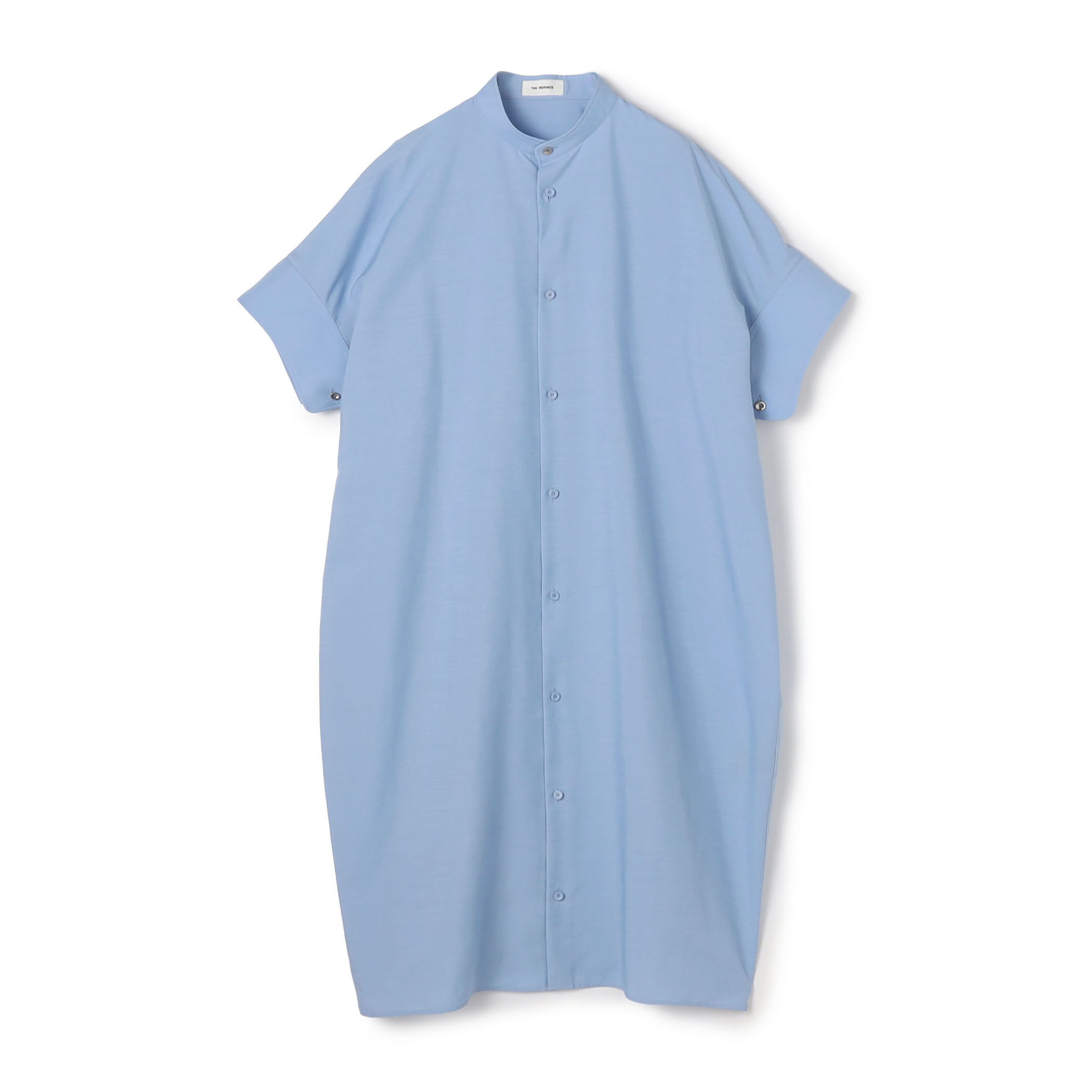 別注】THE RERACS × Edition BAND COLLAR BIG SHIRTS DRESS シャツ