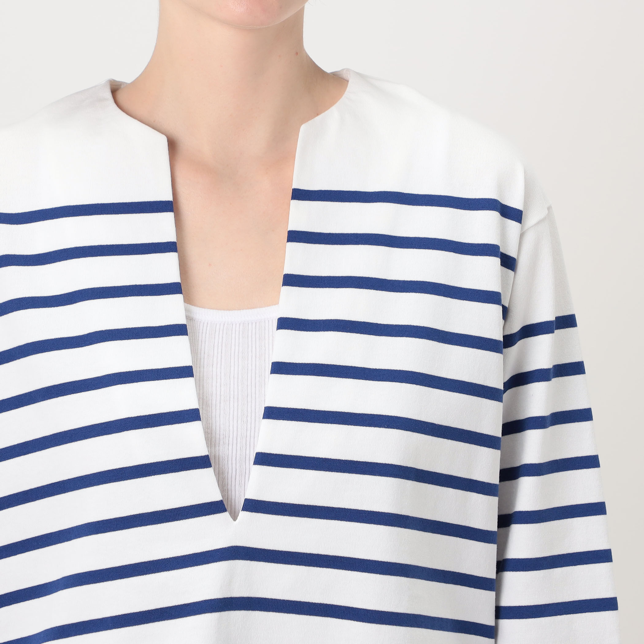 【MAISON&amp;VOYAGE】紺　白　ボーダー　トゥモローランド　サイズM item63a2d23c9b5c7.jpg?sw=805&