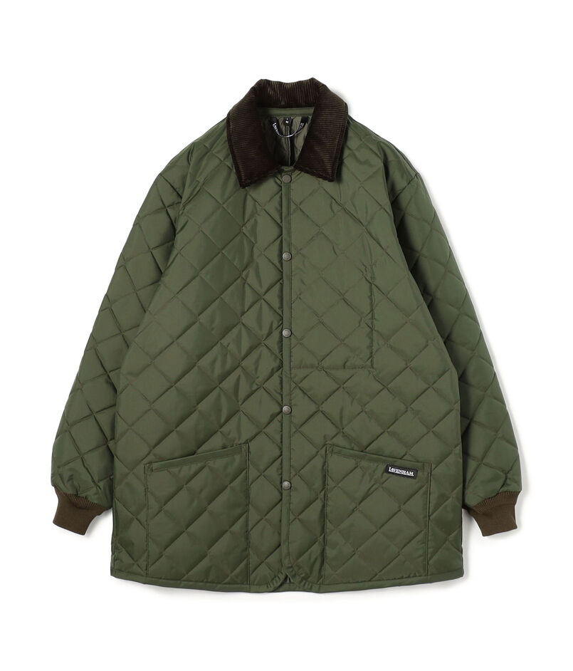 【別注】LAVENHAM ARCHIVE RAYDON ナイロン キルティングブルゾン