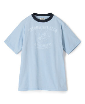 MAATEE&SONS コットンプリント ハーフスリーブTシャツ