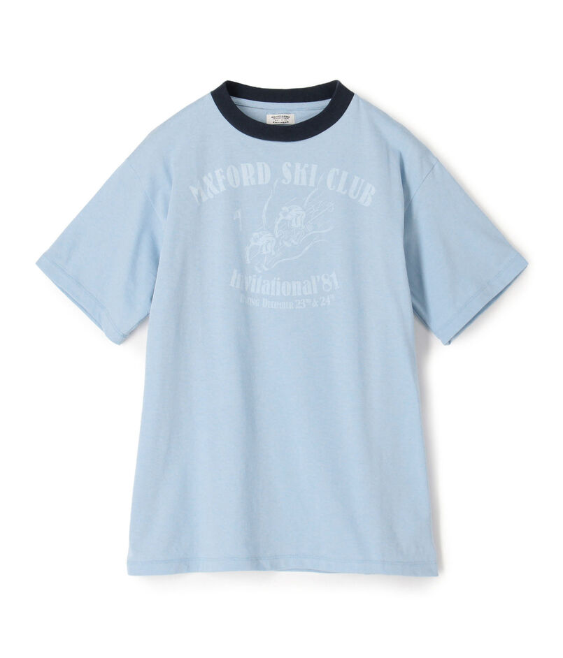 MAATEE&SONS コットンプリント ハーフスリーブTシャツ