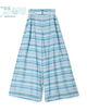 Sea Waves Drawing Pants