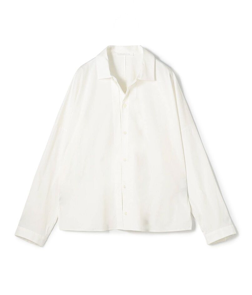 ストレッチタイプライター フロントタックシャツ