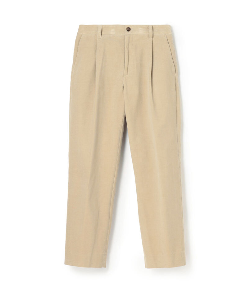 CABaN コットンコーデュロイ テーパードパンツ