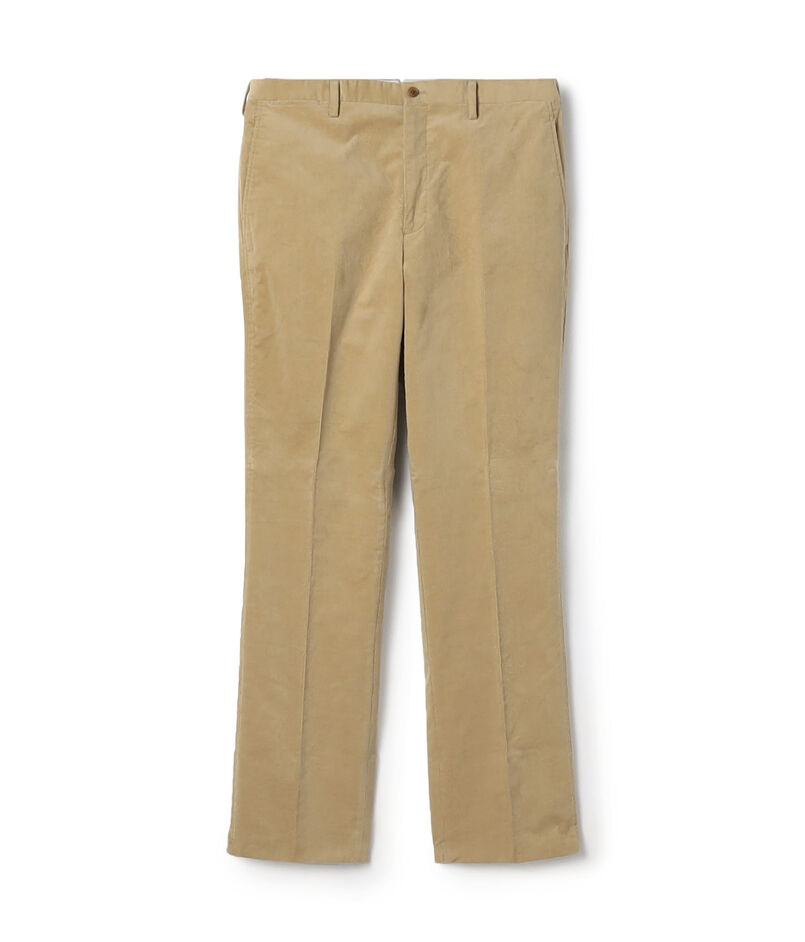 コットンコーデュロイ ノープリーツパンツ DUCA VISCONTI