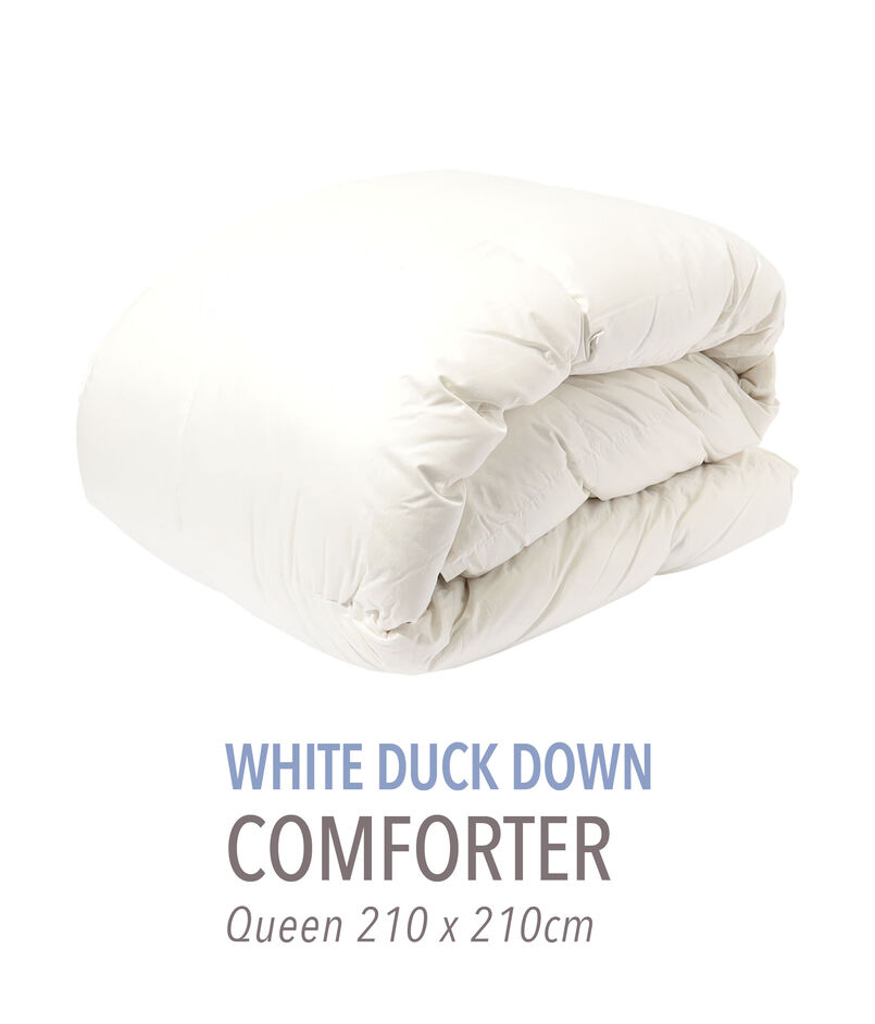 ホワイトダックダウン 掛布団（クイーン）