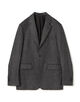 カレッジフランネルウール シングルブレステッド3Bジャケット