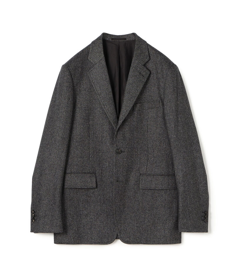 カレッジフランネルウール シングルブレステッド3Bジャケット