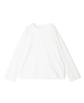 ファインコットン クルーネックプルオーバー