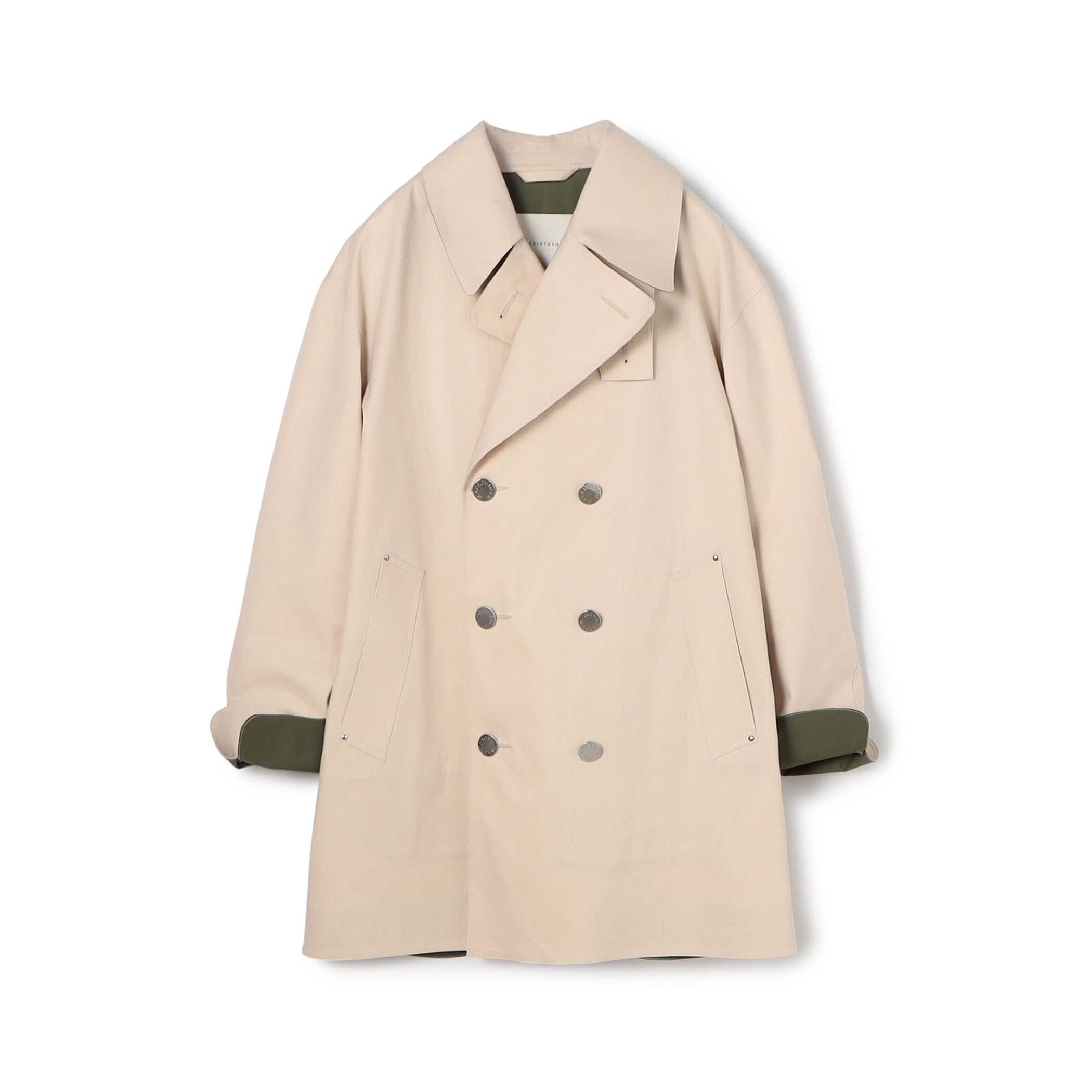 MACKINTOSH CANONBIE ダブルブレステッド ハーフコート