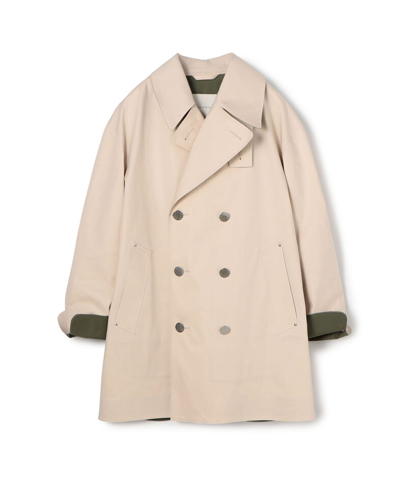 MACKINTOSH CANONBIE ダブルブレステッド ハーフコート