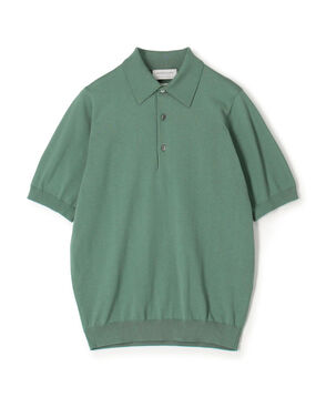 TOMORROWLAND tricot シルクコットン 半袖ニットポロシャツ SESIA