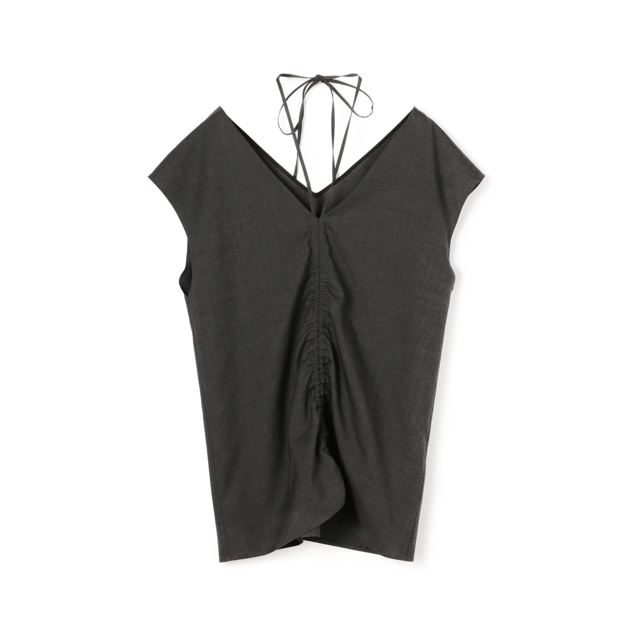 ウールトロピカル ノースリーブブラウス｜トゥモローランド 公式通販