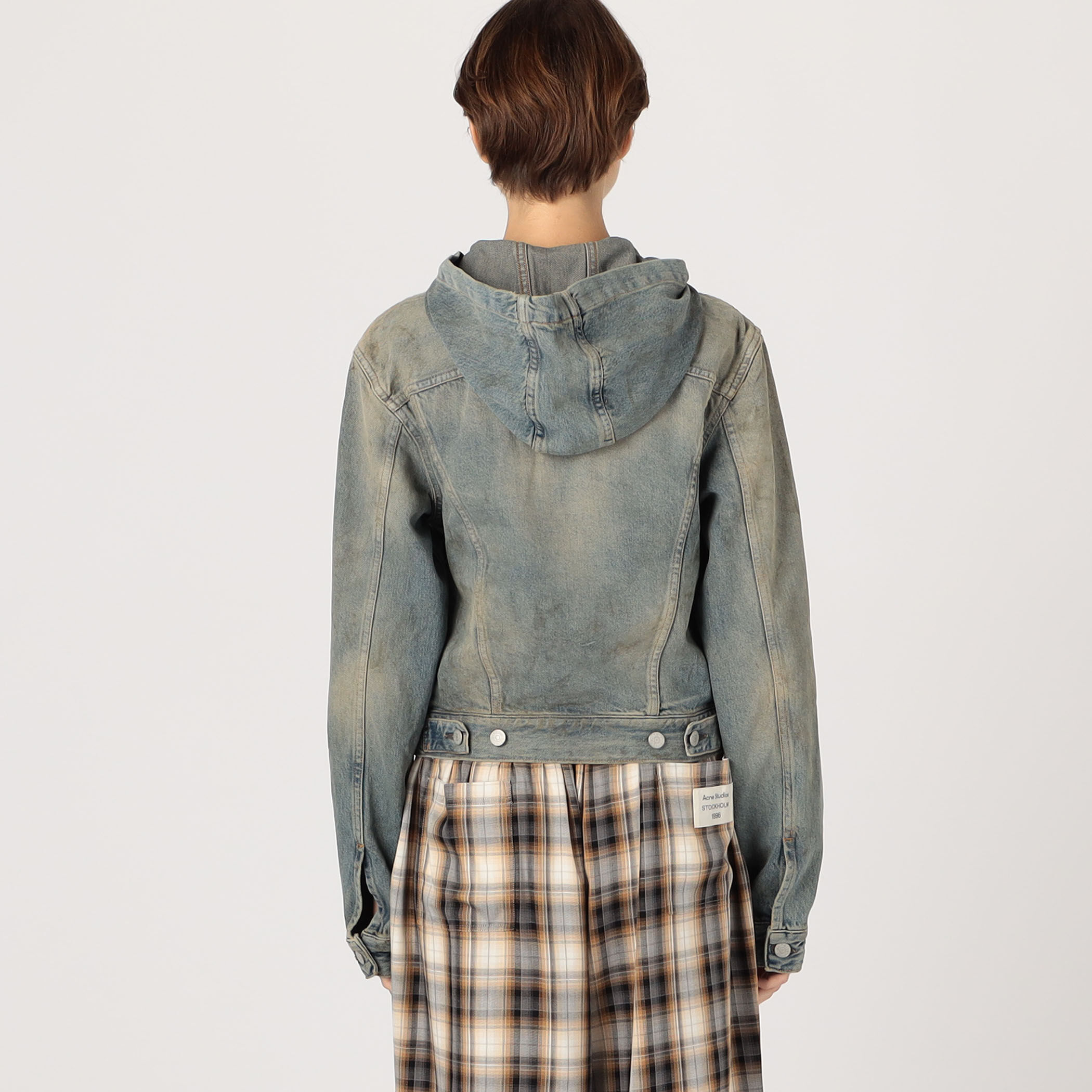 Acne Studios デニムジャケット フーディー｜トゥモローランド 公式サイト