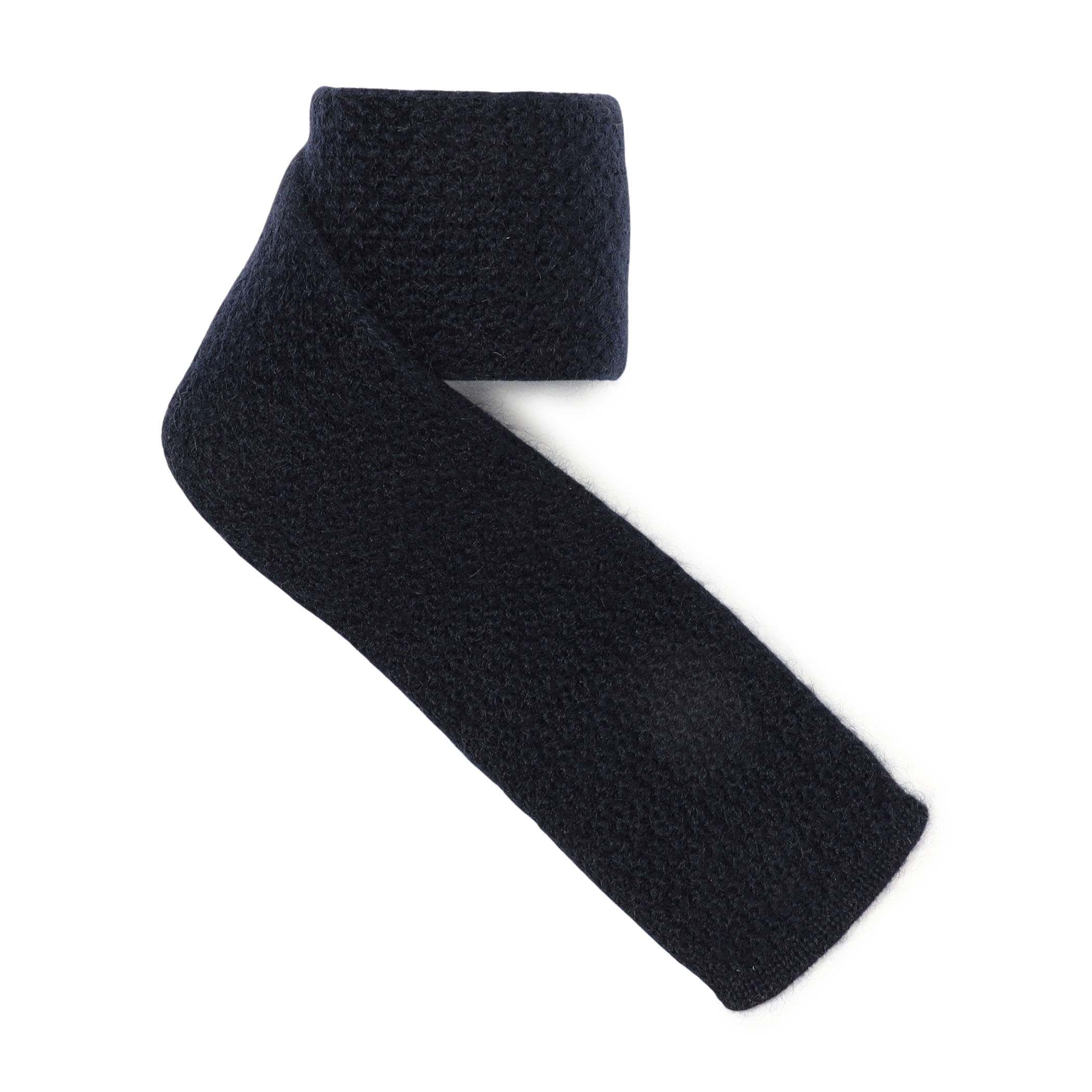 TOMORROWLAND MADE IN ITALY モヘア ナイロン ウール ニットタイ