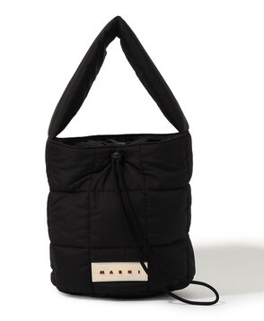 MARNI BUCKET ブラック Puff バケットバッグ