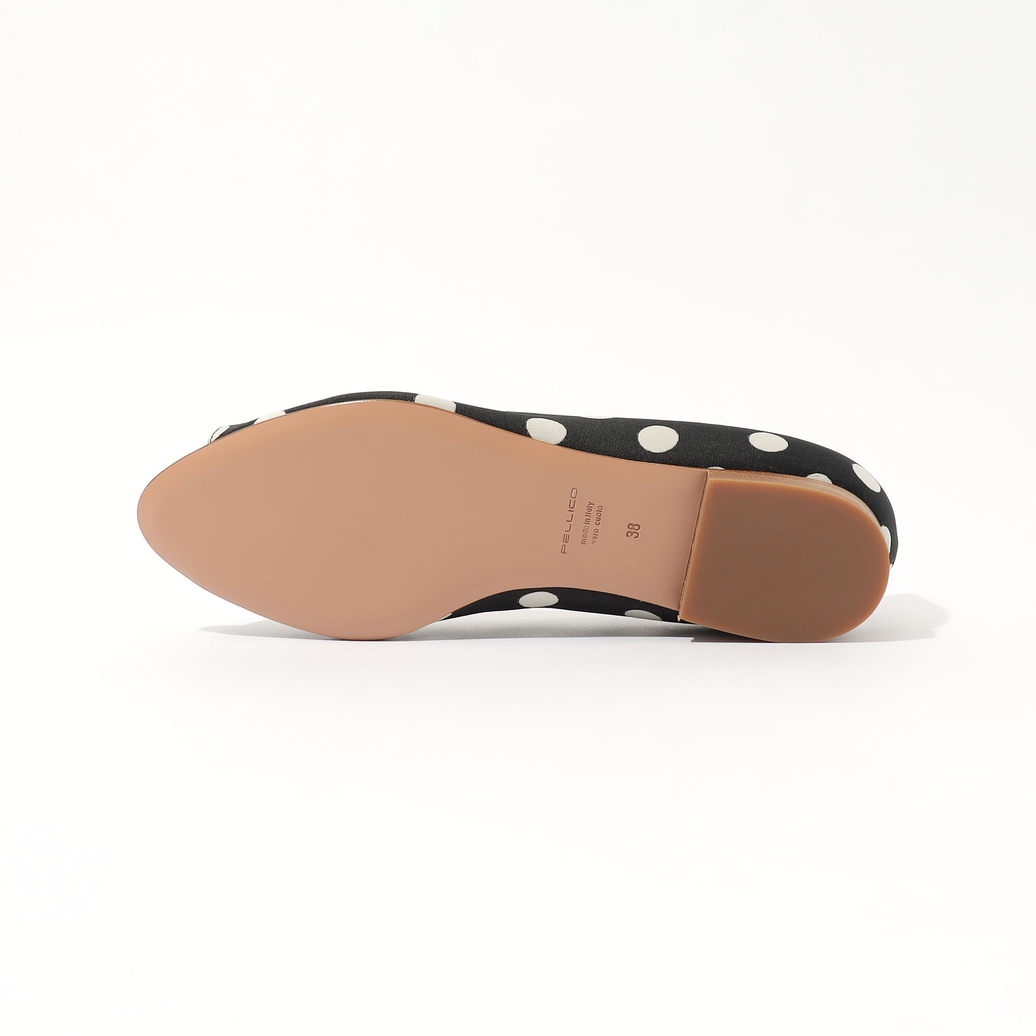 PELLICO 35 DAMA ブラック ドット柄 フラットシューズ PELLICO DOT FLAT MULE フラットシューズ｜トゥモローランド 公式サイト