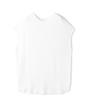 クレープガーター フレンチスリーブプルオーバー