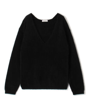 フォックスシャギー Vネックニット