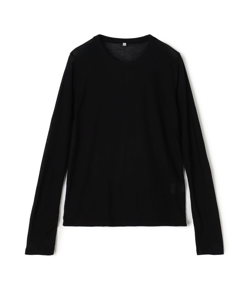 BASERANGE バンブー ロングスリーブプルオーバー