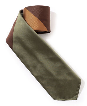 LE LYS シルクレジメンタルストライプネクタイ