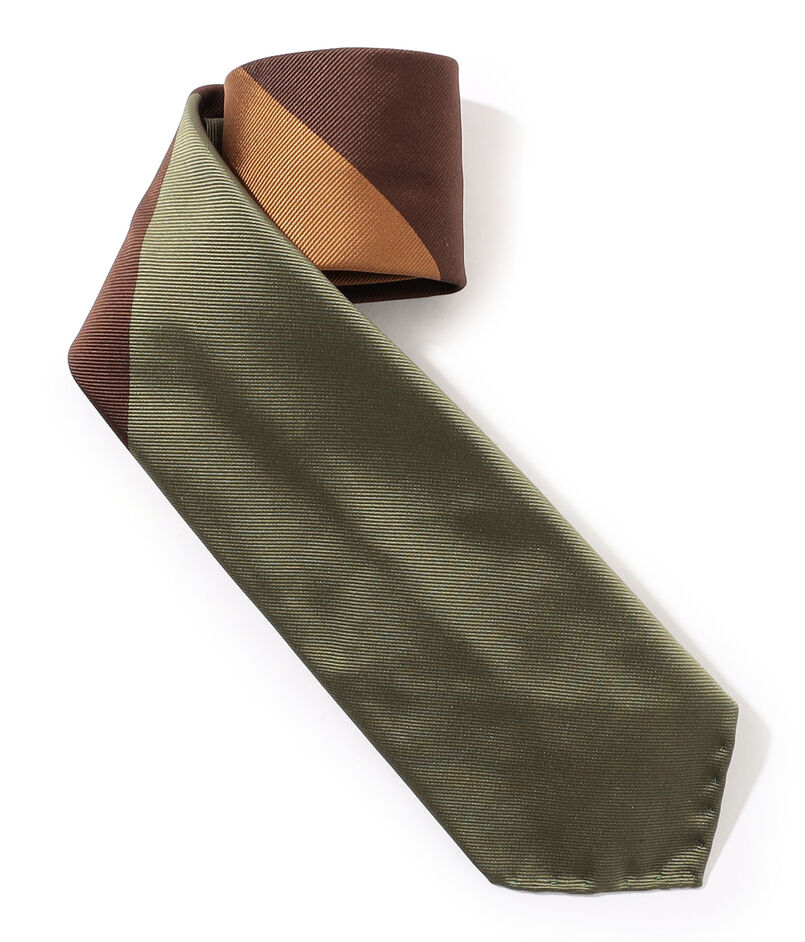 LE LYS シルクレジメンタルストライプネクタイ