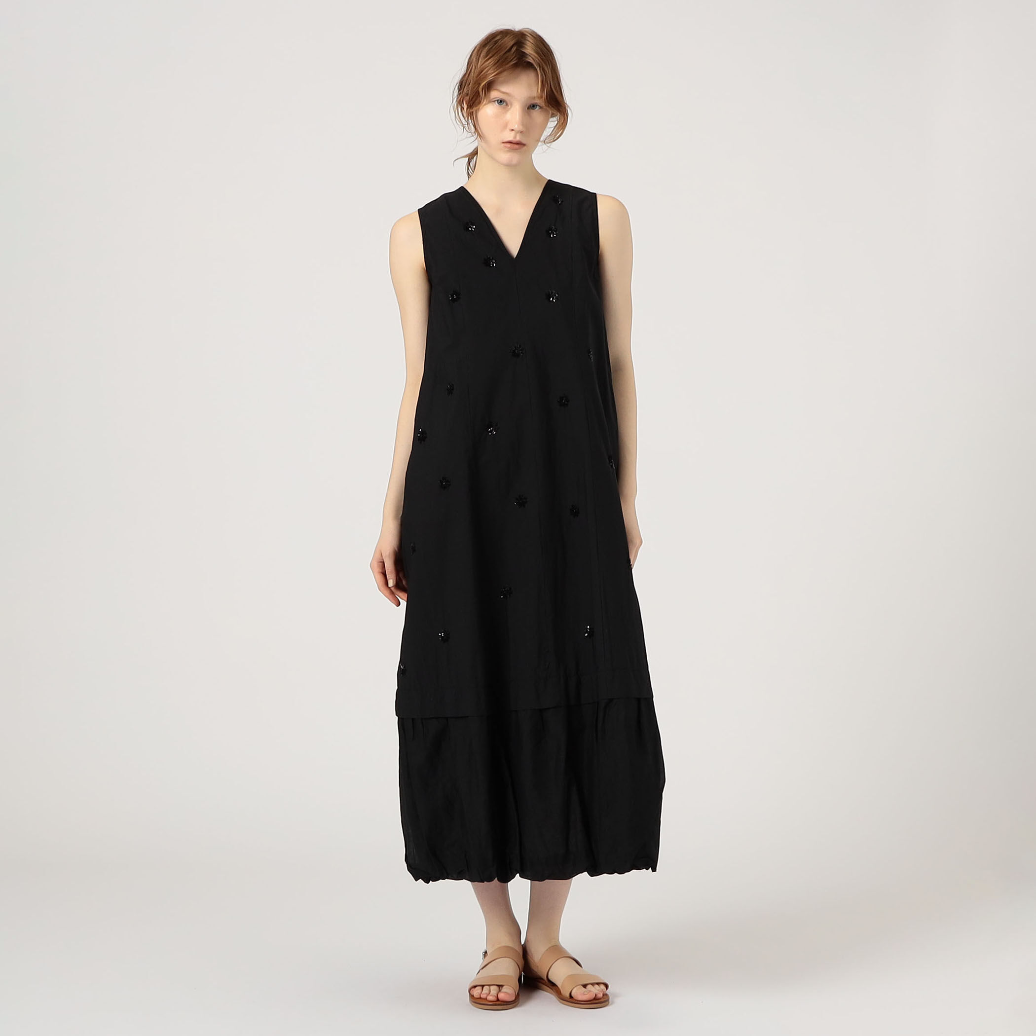 別注】ne Quittez pas BLACK ロングドレス｜トゥモローランド