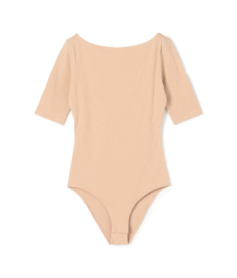 Acne Studios コットンストレッチ バックオープンボディスーツ