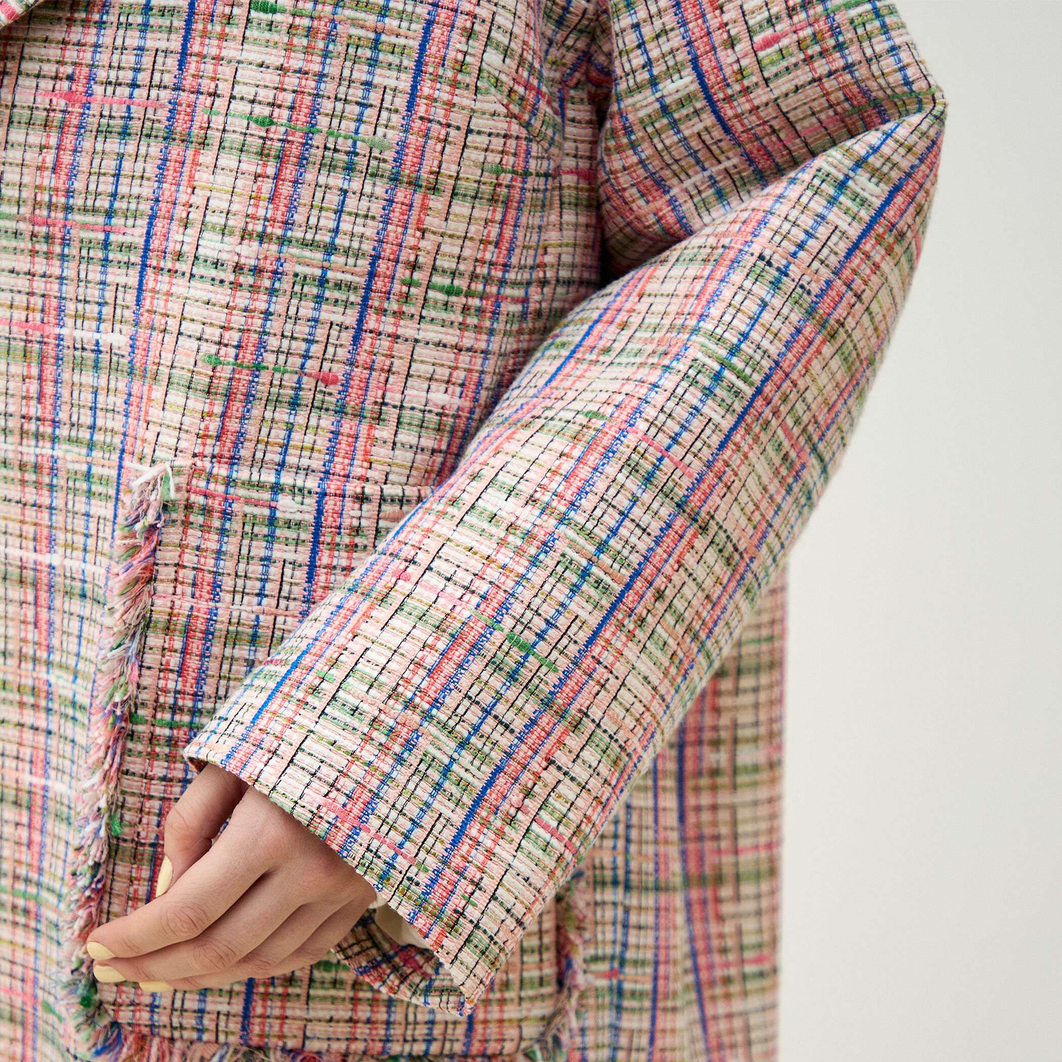 スプラウトツイード コクーンコート｜トゥモローランド 公式通販