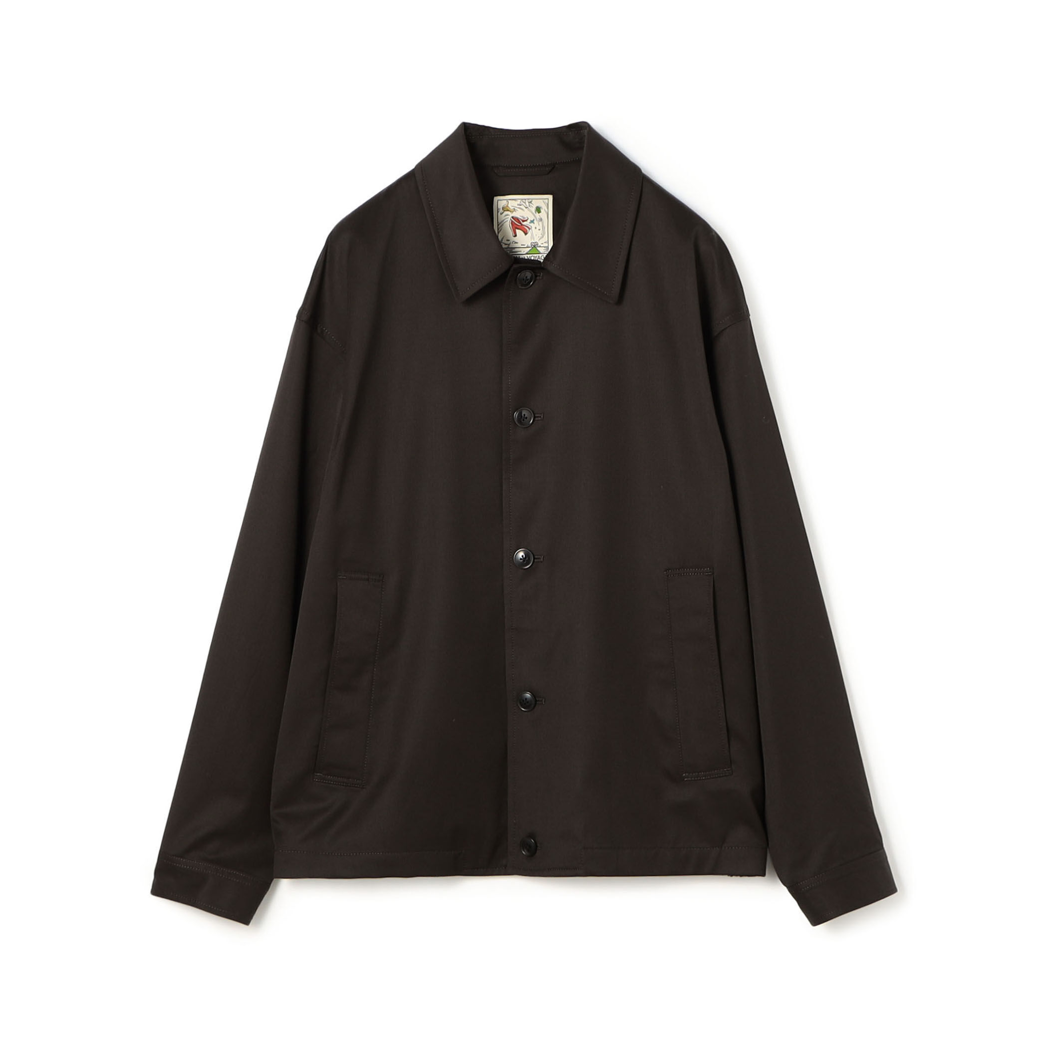 ウールギャバジン ショートブルゾン｜トゥモローランド 公式通販