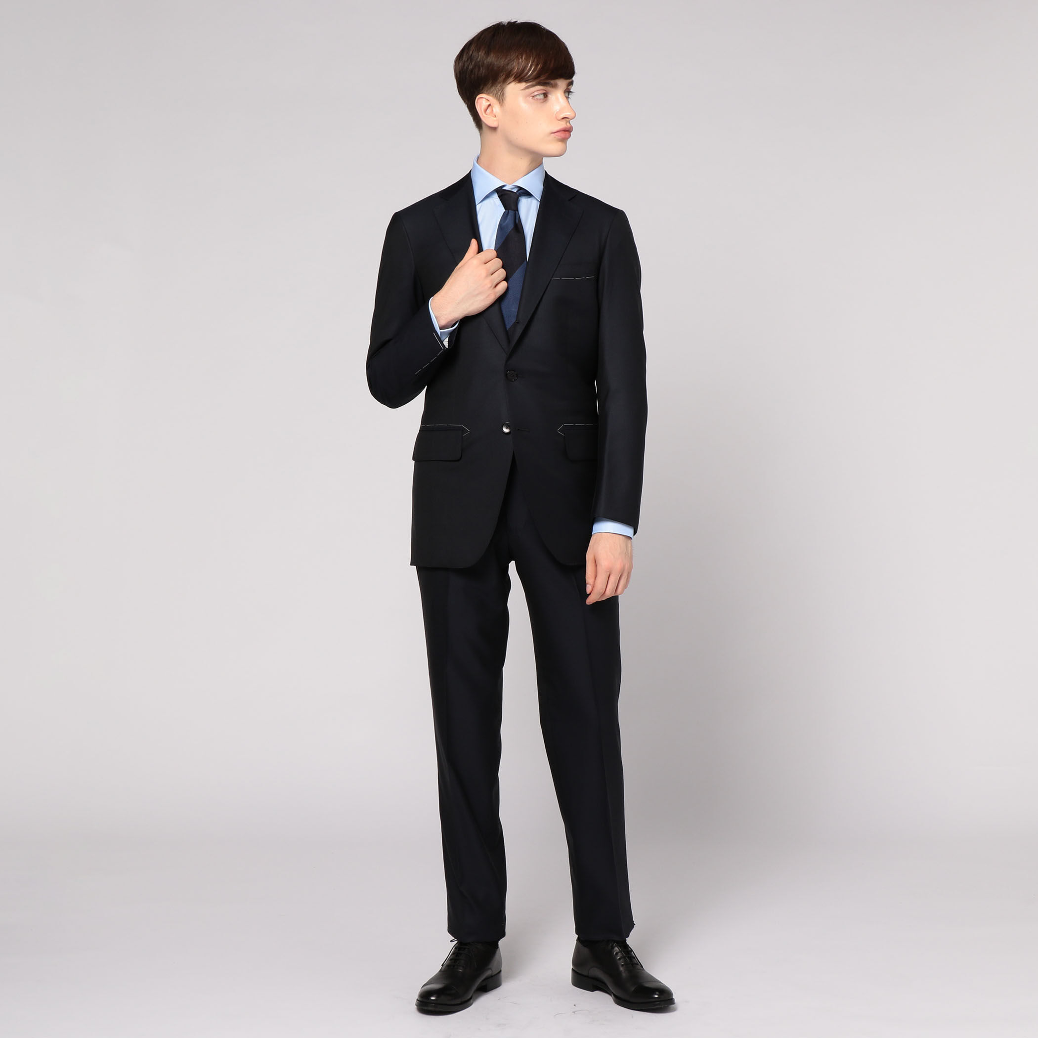 ウールツイル 段返り3Bスーツ 15milmil15｜トゥモローランド 公式通販