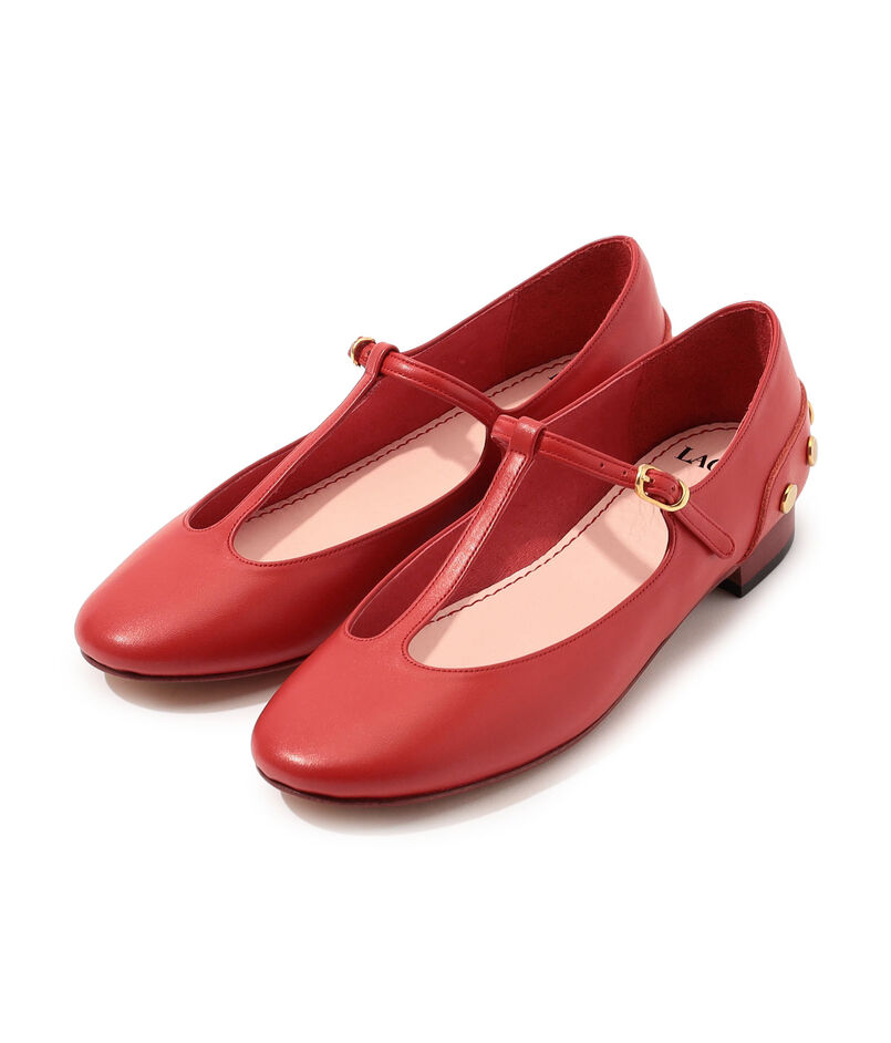 LACADE TOMOYO Tストラップシューズ