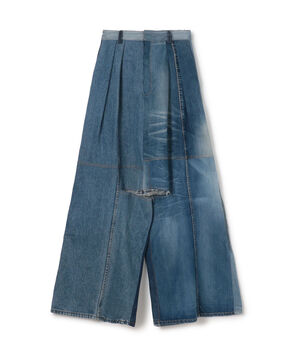 Niccolo Pasqualetti タックデニムパンツ