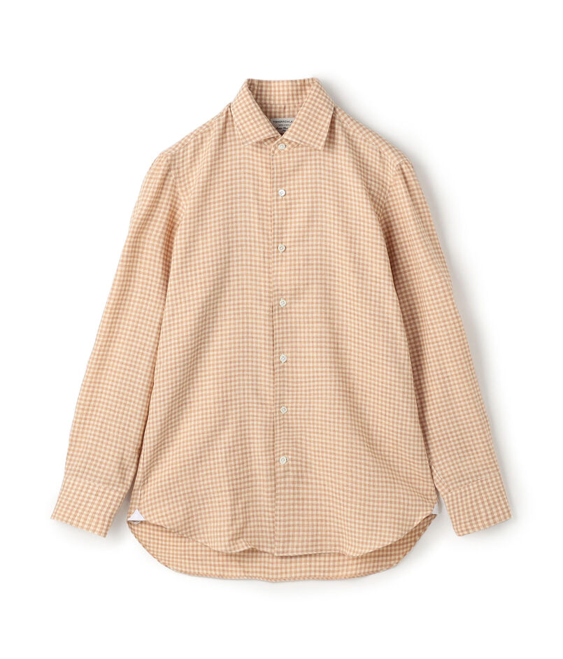 【別注】Maria Santangelo コットンウール ワンピースカラーシャツ