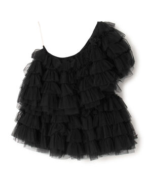 Molly Goddard SOFT TULLE アシンメトリーブラウス