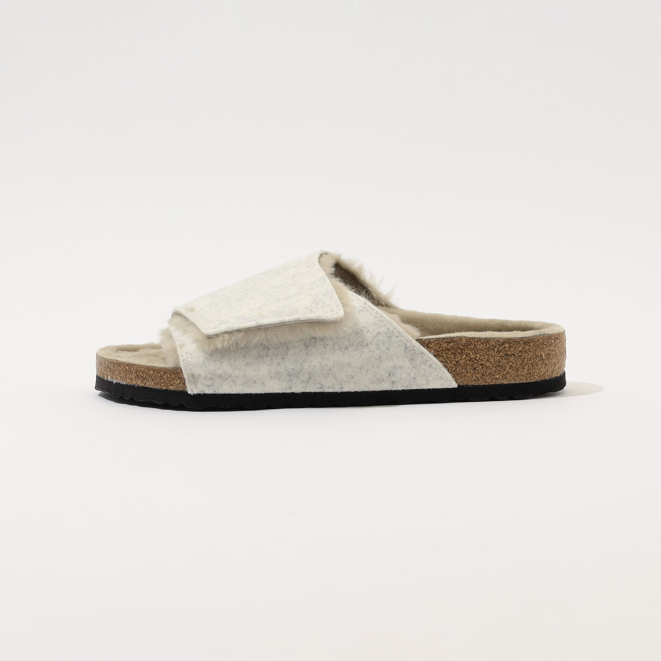 BIRKENSTOCK SOLANA FELT SHEARLING｜トゥモローランド 公式サイト