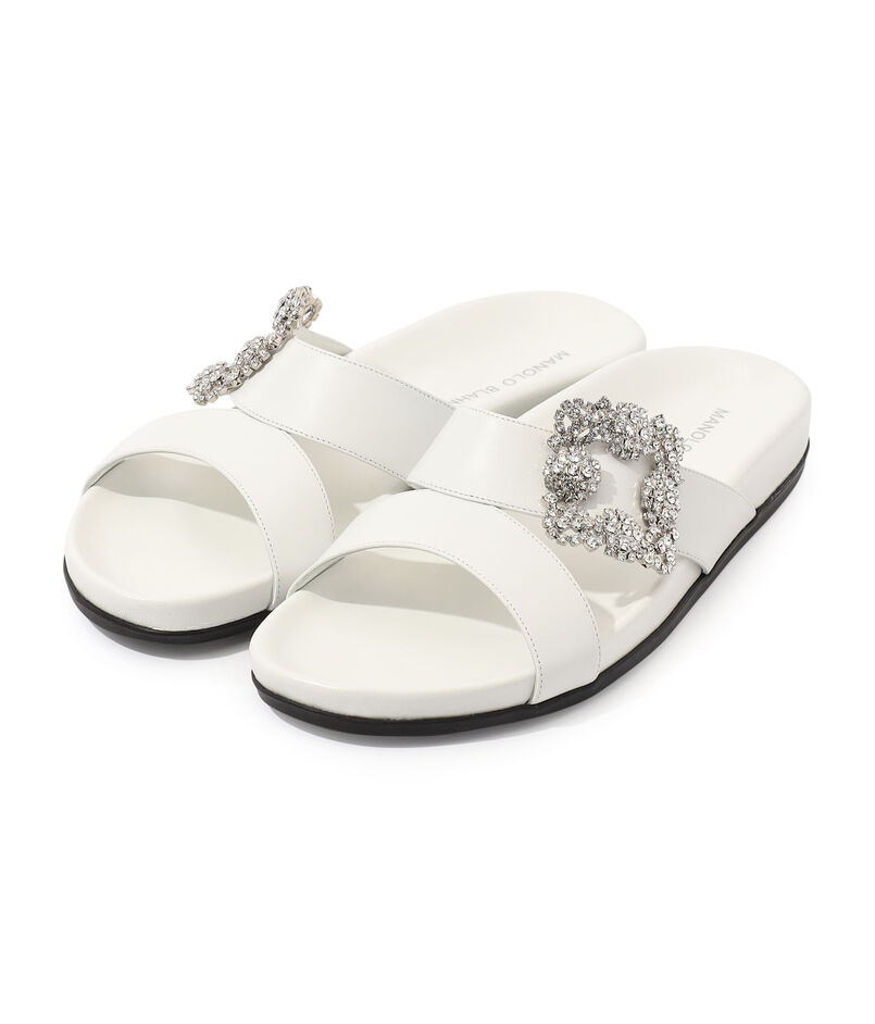 MANOLO BLAHNIK CHILANGHI ビジューサンダル