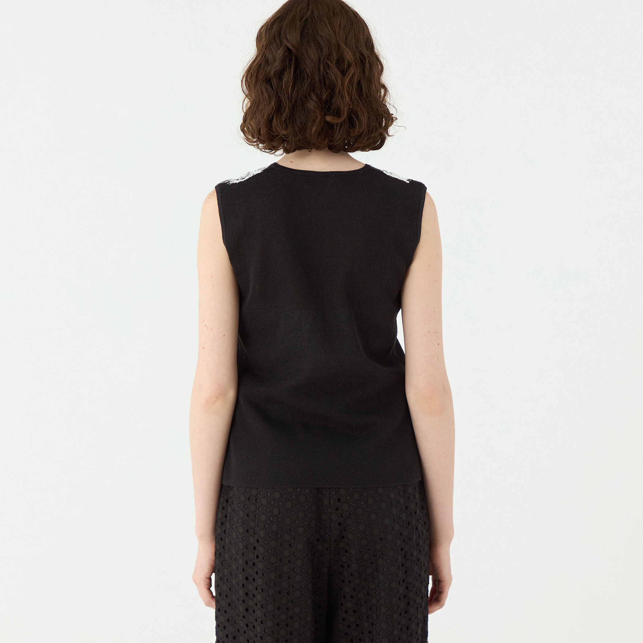Ballsey美品人気完売品 ミラノリブ ノースリーブプルオーバー Ballsey 【Ballsey】ミラノリブ ノースリーブプルオーバー