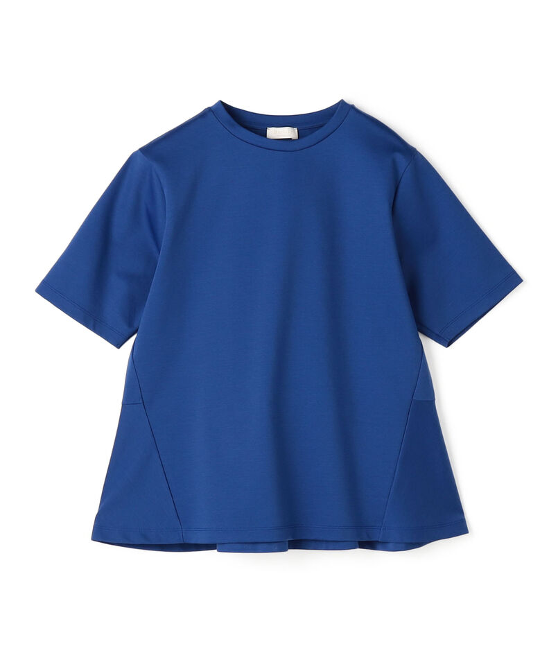 スーピマモクロディ ペプラムTシャツ