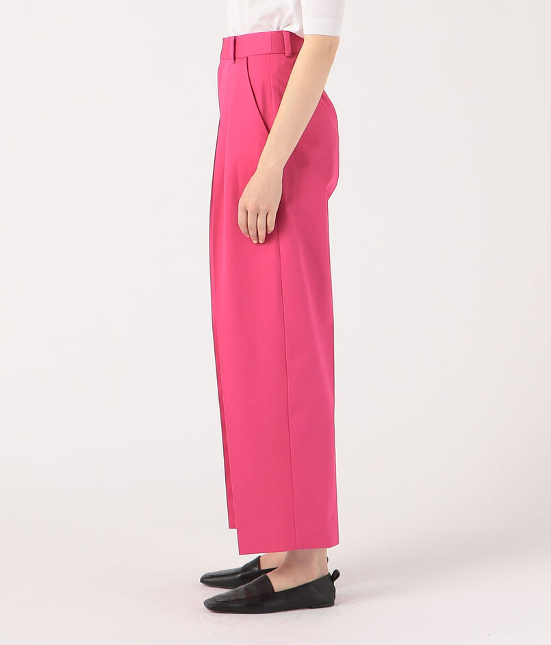 CABaN コットンツイル タックドテーパードパンツ｜トゥモローランド  