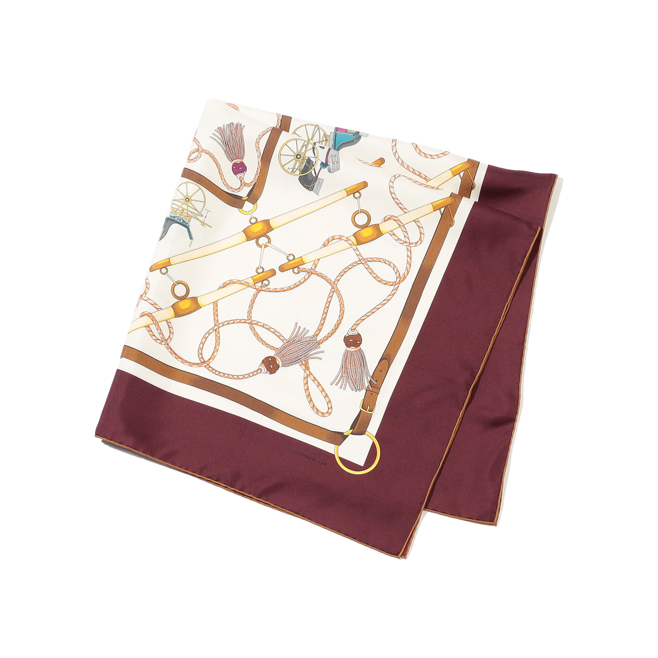 Atelier TOMORROWLAND TASSEL シルクスカーフ｜トゥモローランド 公式