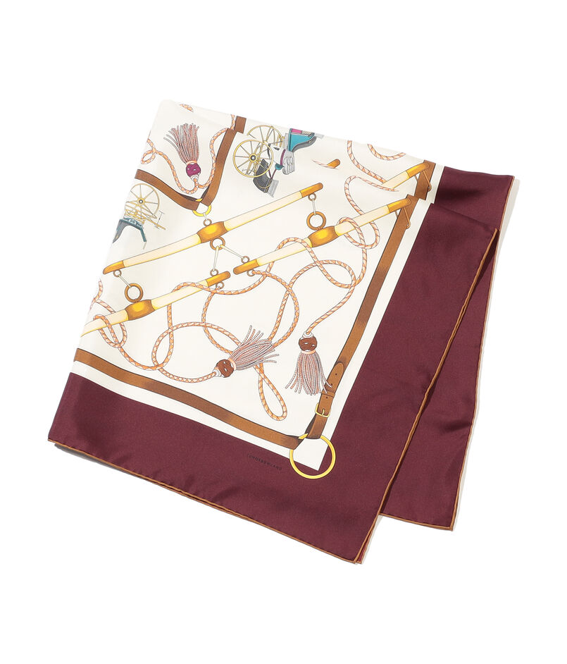 Atelier TOMORROWLAND TASSEL シルクスカーフ