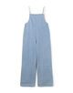 BASERANGE YUMI JUMPSUIT コットンシルクデニム ジャンプスーツ
