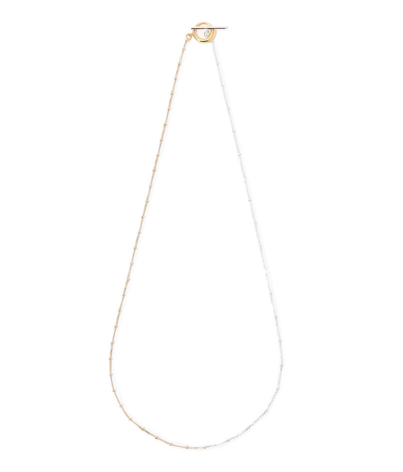 Rieuk Dot Bicolor チェーンネックレス
