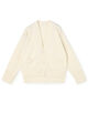 ■NZ LAMB 9G Vネックカーディガン