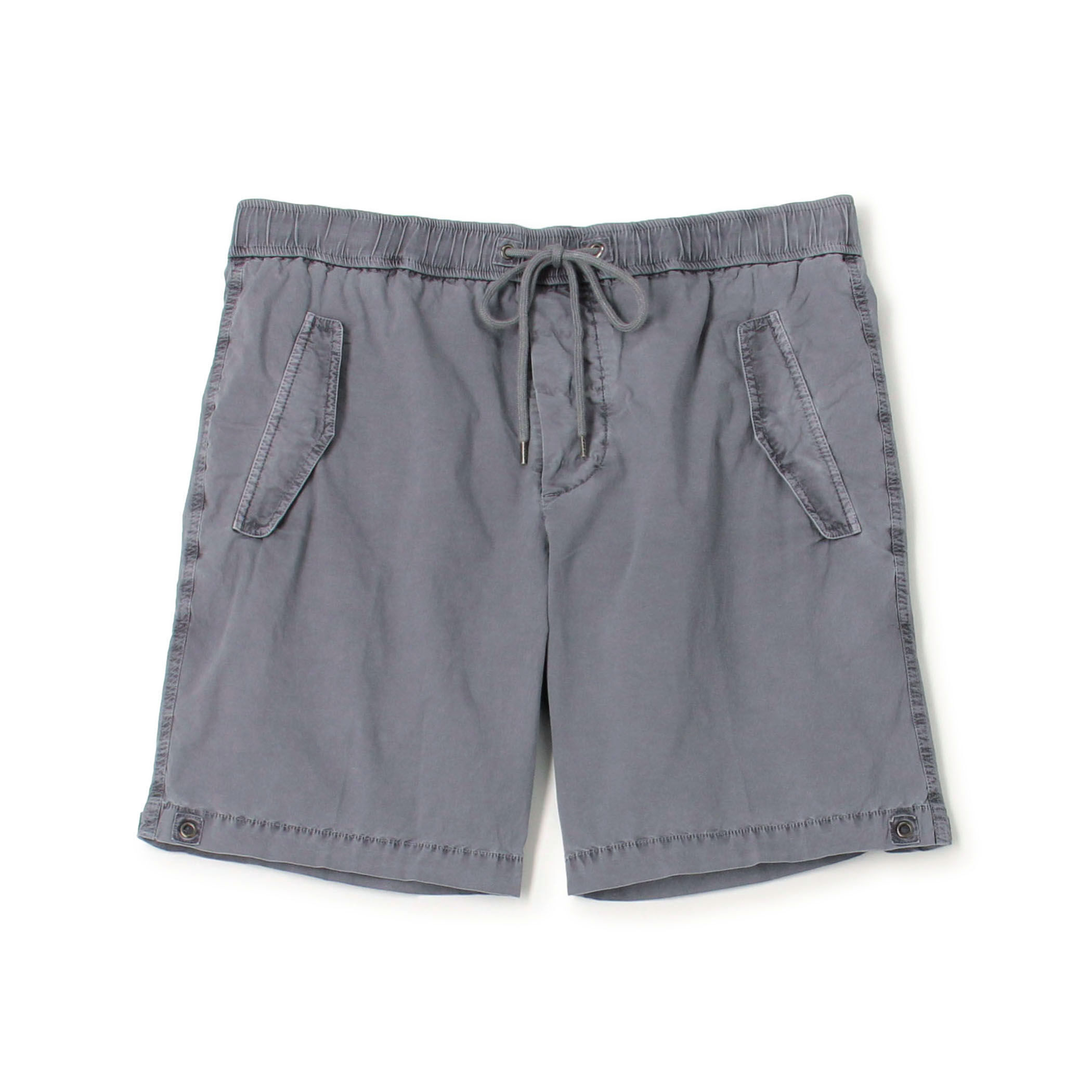 JAMES PERSE　リネン　ショートパンツ ウエストゴム JAMES PERSE ジェームスパース 18-12-33-12305 コットン リネン