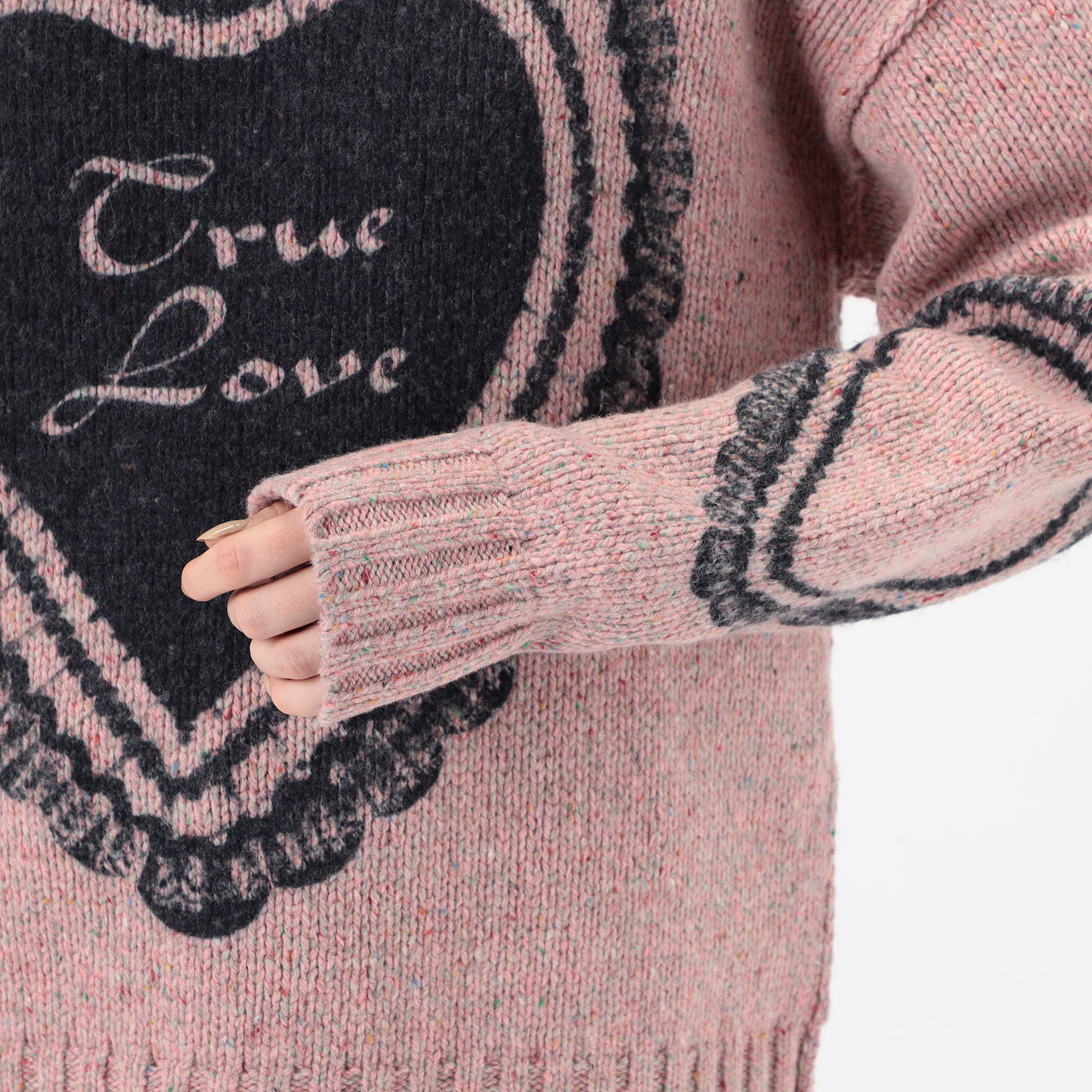 ACNE STUDIOS　ニット　XS Acne Studios FN-WN-KNIT000783 ハートモチーフニット