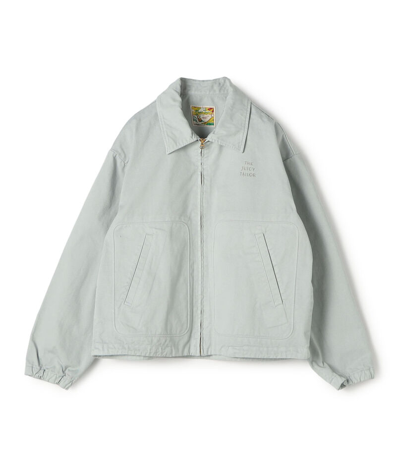 Mai Tai コットンピースダイ ジップアップブルゾン