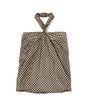 TELMA Checked Scarf トップス