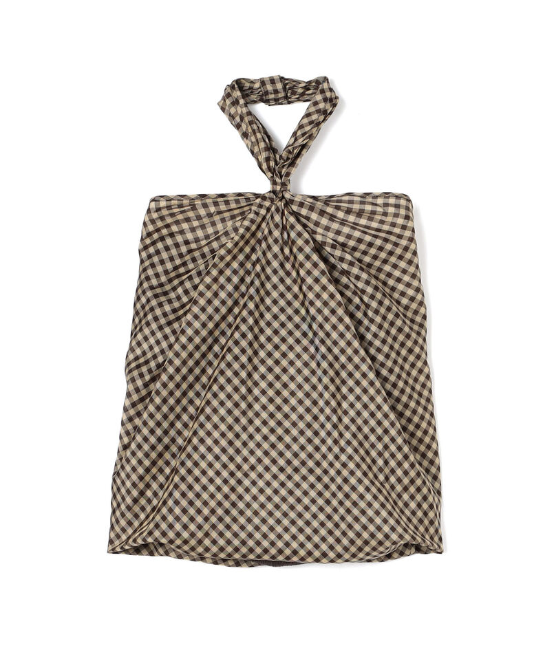 TELMA Checked Scarf トップス